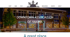 Desktop Screenshot of downtownyakima.com
